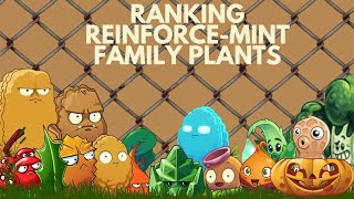 ranking all reinforce-mint family plants - pvz2 tier list / pvz2 rank (episode 12)