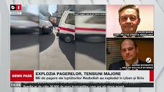 NEWS PASS. EXPLOZIA PAGERELOR, TENSIUNI MAJORE. POLEMICĂ PE TEMA TELEFOANELOR ÎN ȘCOLI. P3