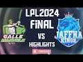 Jaffna kings vs Gall Marvel | Final highlights | LPL 2024