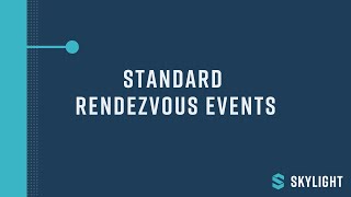 Skylight Training: Standard Rendezvous