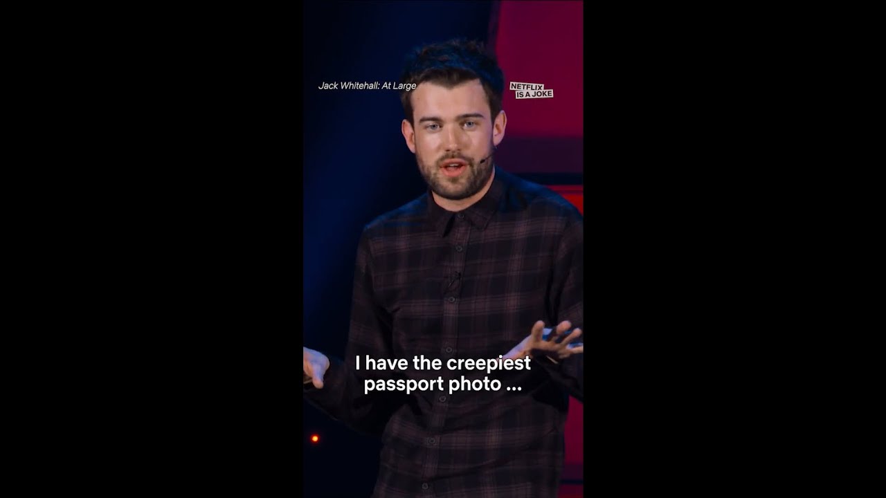 Jack Whitehall S Creepiest Passport Photo Ever Shorts