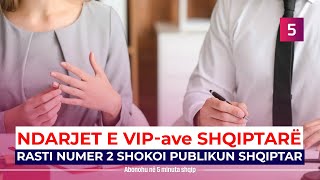 Ndarjet e VIP-ave shqiptarë, e dyta shokoi publikun