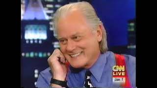 Larry Hagman with Larry King on Tues. Jan 7th, 1997 - Full interview