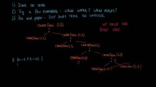 5) Recursive functions and debugging