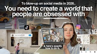 This is *exactly* how you're going build your SIGNATURE BRAND as a content creator in 2026