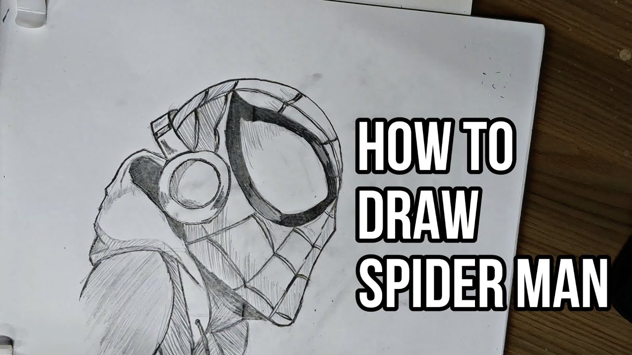 How To Draw Spider Man Step By Step In Easy Process Youtube How To Draw Spider Man Step By Step In Easy Process Youtube