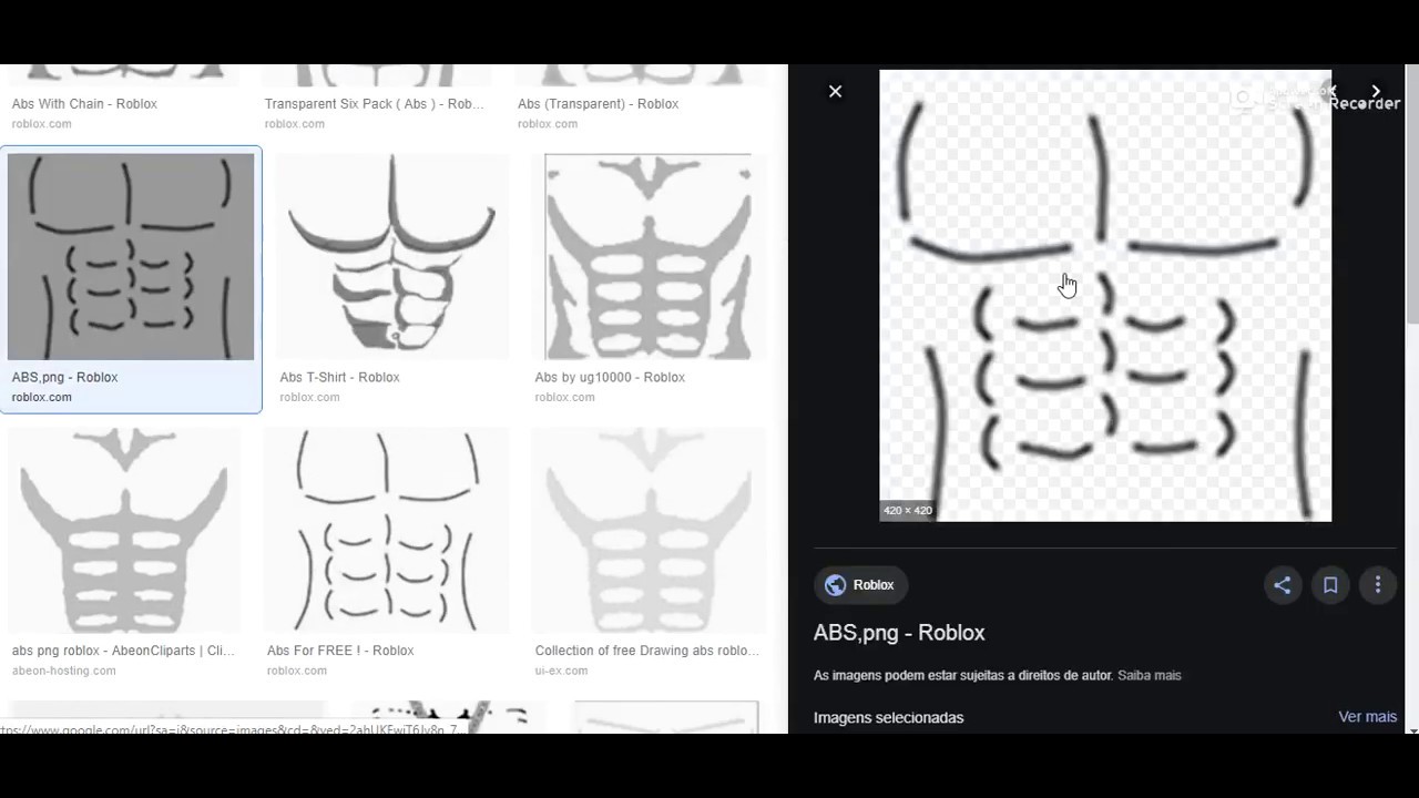 Roblox Abs Template