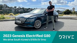 2023 Genesis Electrified G80 | We Drive South Korea's $150k EV Limo | Drive.com.au