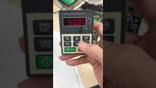 How to set correct motor parameter into solar pump inverter?