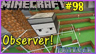 Let's Play Minecraft #98: Using An Observer!