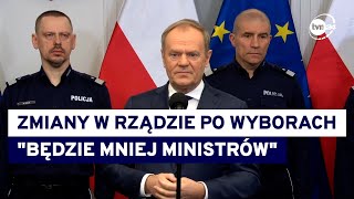 Premier zapowiada rekonstrukcję rządu po wyborach prezydenckich @TVN24