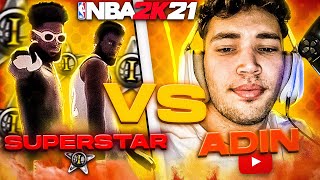 THE FIRST SUPERSTAR IN NBA 2K21 ONE PULLED UP ON ADIN... (NBA 2K21 INSANE GAMEPLAY)