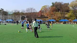 한국문화 스포츠연맹 배 전국유소년 축구대회  신태용FC U8  ~  팀스타B 준결승