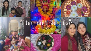 Diwali and Bhai tika vlog 2024||