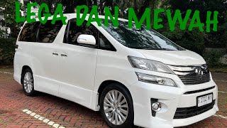 Toyota vellfire 2.4 ZG PREM SOUND 2012 dijual