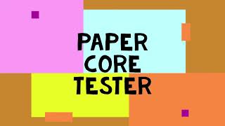 Paper Core Tester Computer Controlled by software- KBMC