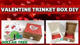 Trinket Boxes Made With Mostly Dollar Tree Items