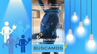 Buscamos y empleamos ELECTRICISTAS para Alemania