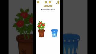 Brain Blow: Genius IQ Test Level 254 Transplant the flower WalkThrough Solution | Fazie Gamer