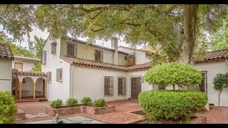 Drone Video: Tour Behind And Above  Stucco Walls Of Grand McClatchy Home, For Sale For $2.5m