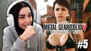 METAL GEAR SOLID V: The Phantom Pain - QUIET | BLIND RUN #4