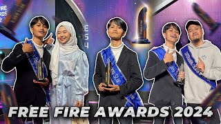 AKU MENJADI JUARA DI FREE FIRE AWARDS 2024 SEBAGAI KREATOR TERBAIK !!