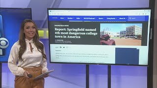 Report: Springfield named 4th most dangerous college town in America - KOZL 9PM
