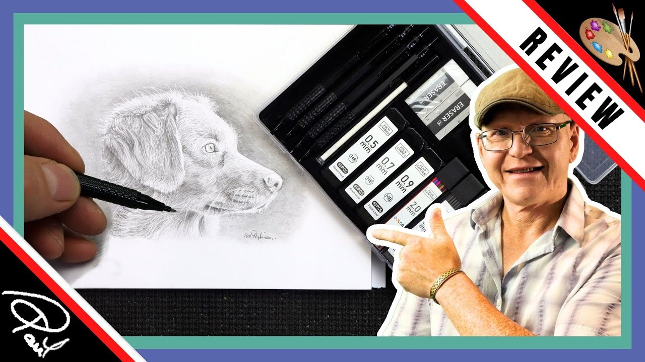 Mechanical Pencil Drawing Video Four Candies Youtube