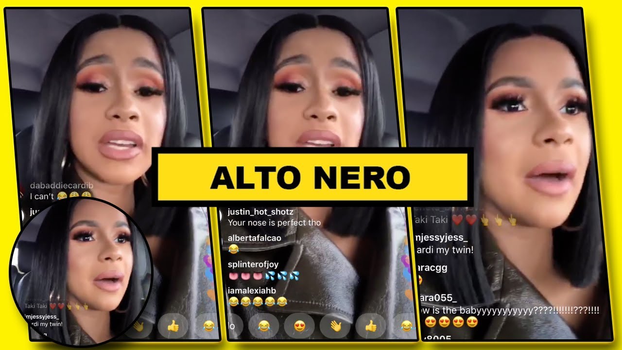 Cardi B Full Instagram Live - 17 /10 /2018 | She Spills A Lot Of Tea ...