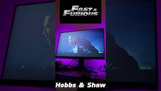 FAST AND FURIOUS: Hobbs \u0026 Shaw! #fastandfurious #lgultragear #hobbsshaw #netflix #macmini