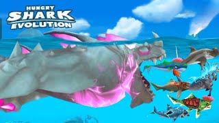 NEW GIANT BEHEMOTH EAT ALL SHARKS - HUNGRY SHARK EVOLUTION GAMEPLAY - HUNGRY SHARK