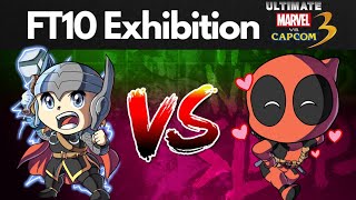 IronGod (Thor Raccoon Strange) vs Sykilik (Deadpool Dante Strider) UMvC3 - Festival of Fights