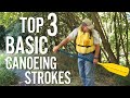 The Top 3 Basic Canoeing Strokes | Canoeing for Beginners | OSMEtv