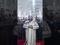 Cat jumps on sheikh leading prayer see his his reaction