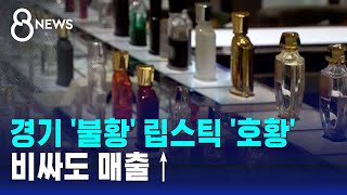 경기 '불황' 립스틱 '호황'…비싸도 매출↑ / SBS 8뉴스