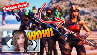 *SWEATY* Fortnite Fashion Show! FIRE Skin Competition! Best DRIP \u0026 COMBO WINS!