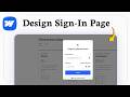 How to Create a Login Form in Webflow (Members Login Flow)