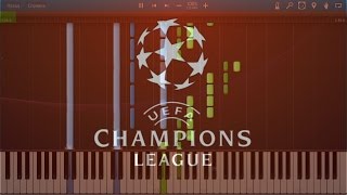 Uefa Champions League Anthem Piano Synthesia