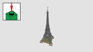 LEGO Icons 10307, Eiffel Tower - building instructions