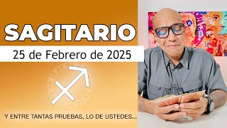 SAGITARIO | Horóscopo de hoy 25 de Febrero 2025