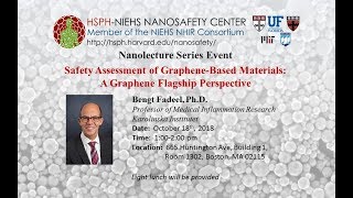 Dr. Bengt Fadeel, 10/18/18 Nanolecture at Harvard School of Public Health