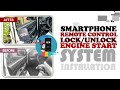 Smart Engine Start and Entry System [PART 1] How to remotely control vehicle via smartphone #Keyless