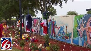 Memorial grows ahead of vigil for farmworkers killed in Marion County bus crash