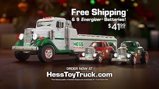 2022 Hess Flatbed Truck with Hot Rods!