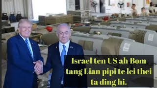 US. Kumpipa in Israel te Galvan leisak ding Khak tan na, phel khia ta