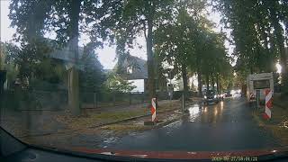 Vorfahrt an einer Engstelle auf der Schildower Straße