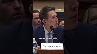 TikTok's CEO was asked if the app accesses Wi-Fi at a US congressional hearing o