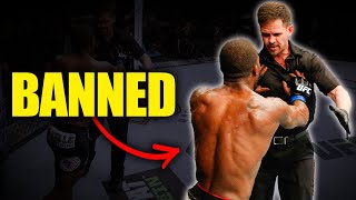 Fighters BANNED From The UFC