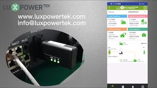 Luxpower monitor system setup