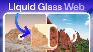 How to create Liquid Glass on the web using vanilla Javascript
